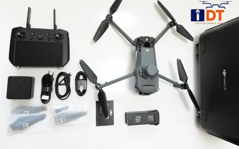 Drone utilisé pour l’inspection et la cartographie